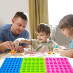 Gummy Candy Molds - Silicone Gummy Bear/Dinosaur/Fruit Snack Molds for Kids With 2pcs Dropper,Non-stick and Bpa Free for Mini Candy Chocolate Gummies Baking