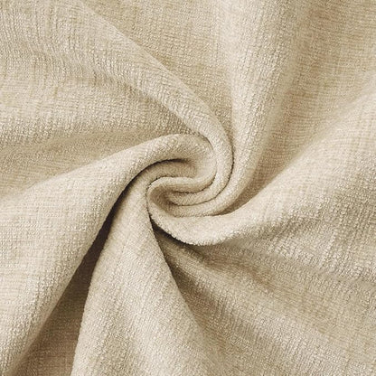 MIULEE Decorative Couch Throw Pillow Covers 22x22 Inch Beige 2 Pack | Neutral - Image 3
