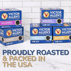 Victor Allen's Coffee Across America Variety Pack (Seattle Dark, New York Select, Chicago Blend, Las Vegas Roast), 96 Count, Single Serve Coffee Pods for Keurig K-Cup Brewers
