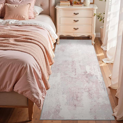 2x6 Ft Washable Runner Rug, Non-Slip Low Pile Hallway Kitchen Area Rug - Image 3