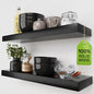 BAOBAB WORKSHOP Wood Floating Shelves by BAOBABWORKSHOP