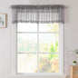Simplebrand Grey Valances 14 Inches Long by Simplebrand