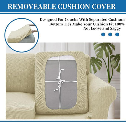 XINEAGE New 3 Pieces Couch Covers - Image 6