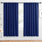 NICETOWN 2 Panels Blackout Curtains, Rod Pocket Window Curtains Room Darkning by NICETOWN