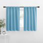 NICETOWN RV Blackout Curtains for Camper Windows, Teal Blue, Kitchen Short by NICETOWN