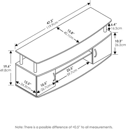 Furinno JAYA Large Entertainment Stand - Image 10
