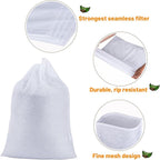 100 Pack Cold Brew Coffee Filters, 20" X 20" Commercial Cold Brew Filters, Filter Bag for Brew Up To 5 LBS Coffee, 5 Gallon Coffee Filter