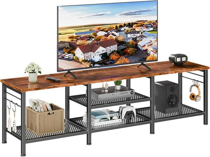 Furologee TV Stand for TVs up to 70 Inch, 63 Inch Entertainment Center by Furologee
