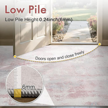 6x9 Ft Large Area Rugs for Living Room, Soft Non-Slip Washable Rugs Modern - Image 7