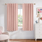Faux Linen Total Blackout Curtains by 100BlackoutShield