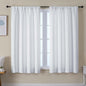 Simplebrand Ava Pure White Light Filtering Curtains by Simplebrand