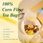 WT WEETEE Dandelion Wolfberry Tea, 10g * 20 Count Corn Firbe Tea Bags, Multiple Brewing, Made from Goji Berry Chrysanthemum Cassia Seed 7 Natural Herbal Ingredients, Wolfberry & Dandelion Herbal Tea