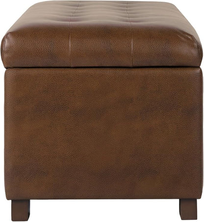 HomePop Large Tufted Storage Bench - Image 8