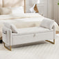 48" End of Bed Bench, Modern Storage Benches by HOMYKA