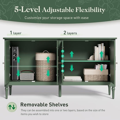 FansaFurn Large Sideboard Buffet Cabinet - Image 4