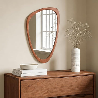 WallBeyond Asymmetrical Mirror, Irregular Wall Mirror, Wall Mirrors Decorative - Image 3