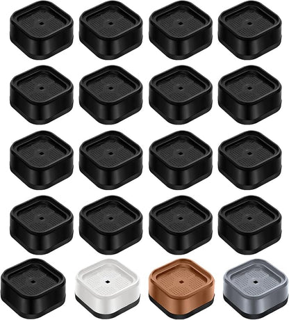 shouwuhho 16 Pack Furniture Risers Adjustable Bed Risers Heavy Duty Lifts by EnjoyLifeEnjoyHappiness