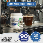 Coffee Machine Cleaner Powder 450G - Espresso Machine Cleaner for Group Head - Commercial Machine Cleaning Formula - Complete Your Barista Accessories Collection