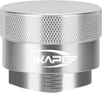 IKAPE Coffee Products, 51MM Coffee Distributor, Gravity Adaptive Espresso Distributor Fits All 51MM Espresso Portafilter, Compatible with 51MM Delonghi Bottomless Portafilter (Silver)