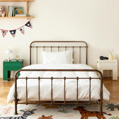 Nightstand Bedside with Storage Space, Dorm and Small Spaces, Easy Assembly - Image 6