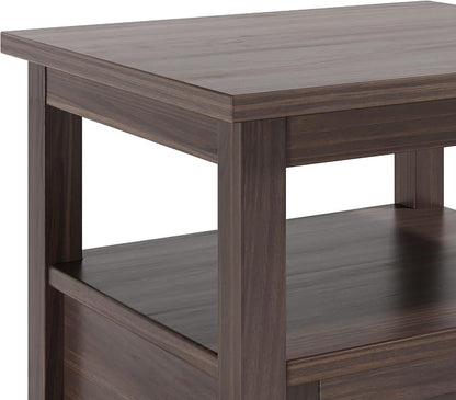 SIMPLIHOME Warm Shaker Solid Wood 20 inch Wide Transitional-Style End Tables in - Image 4