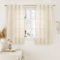 54 Inch Semi Sheer Window Linen Curtains, Light Filtering Panels | Faux Linen by LAMIT