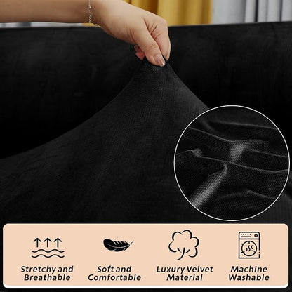 Arfntevss Sectional Couch Covers Slipcovers L Shape Couch Cushion Covers Fitted - Image 5