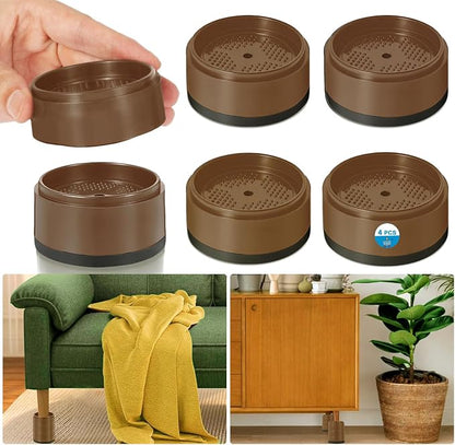 Bed Risers 1 inch, 2 inch, 3 inch, 4 inch Heavy Duty, Adjustable Furniture Riser - Image 7