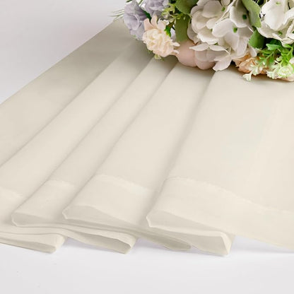Chyhomenyc Cream Sheer Valances - Image 8