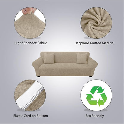 Sofa Slipcover with 2 Pillow Cover - Image 2