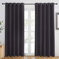NICETOWN Greyish Purple Blackout Curtains 84 inch Length, Grommet Top Room by NICETOWN
