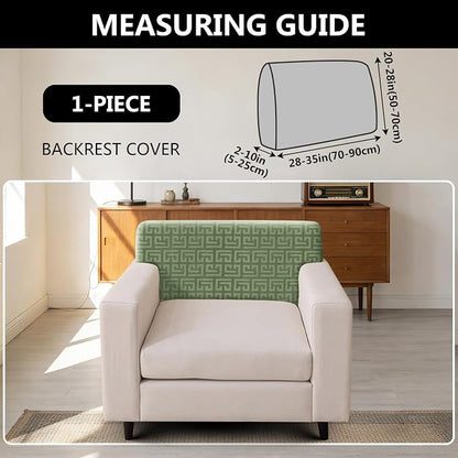UNBBRRL Stretch Couch Backrest Cushion Cover - Image 2