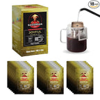 Pour Over Vietnamese Coffee – Saigondan Joyful | Medium Roast | Arabica Bourbon | Instant Specialty Coffee | Small Batch Roasted | Direct Trade | Notes of Orange Blossom | 18 Sachets