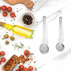 2PCS 1 Tablespoon Coffee Scoop, Long Handle Measuring Spoon, One tbsp (15ml) Stainless Steel Scooper