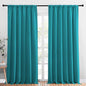NICETOWN 2 Panels Blackout Curtains, Rod Pocket Thermal Insulated Drapess by NICETOWN
