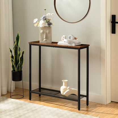 HOOBRO 29.5" Narrow Console Table, Small Entryway Table - Image 4