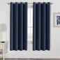 H.VERSAILTEX Ultimate Blackout Solid Grommet Thermal Insulated Curtain by HVERSAILTEX