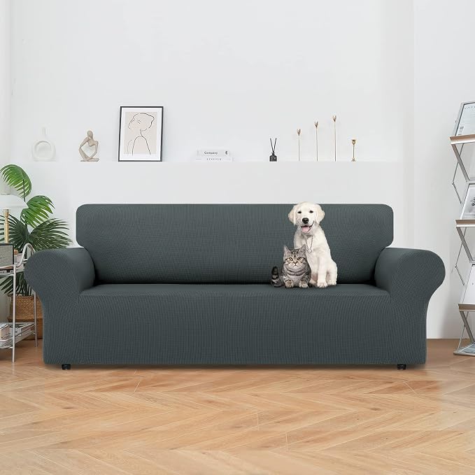 LURKA Stretch Sofa Slipcovers 1 Piece Couch Covers - Image 2