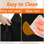 Large Silicone Placemat, 78.7''x15.7''(200cmx40cm) Extra Large Countertop Protector Mat, Heat Resistant Mat for Countertop with Non-Slip, Silicone Mats for Kitchen Counter/Crafts, Light Gray