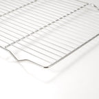 2-Pack Cooling Racks for Baking, 10x15 Inch Heavy Duty Stainless Steel Wire Baking Rack, Oven Safe Cookie Cooling Rack Set, Fits Half Sheet Pan, Dishwasher Safe & Non-Toxic