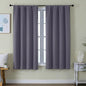 Simplebrand Ava Greyish Purple Blackout Curtains by Simplebrand