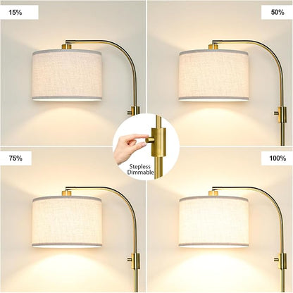Nintiue Upgraded Modern Arc Dimmable Tall Standing Floor Lamp - Image 3