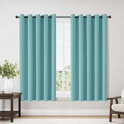 ChrisDowa Blackout Curtains for Bedroom and Living Room 70 Inches Wide | 2 by ChrisDowa