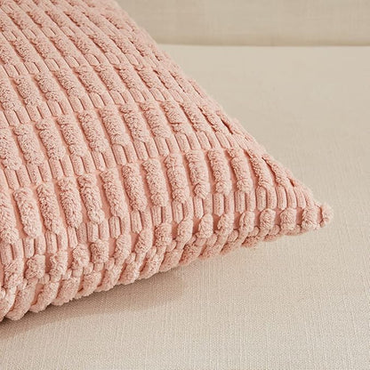 Fancy Homi 4 Packs Decorative Throw Pillow Covers - Image 4