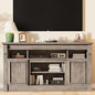 IDEALHOUSE Farmhouse TV Stand for TVs Up to 65", Entertainment Center by IDEALHOUSE