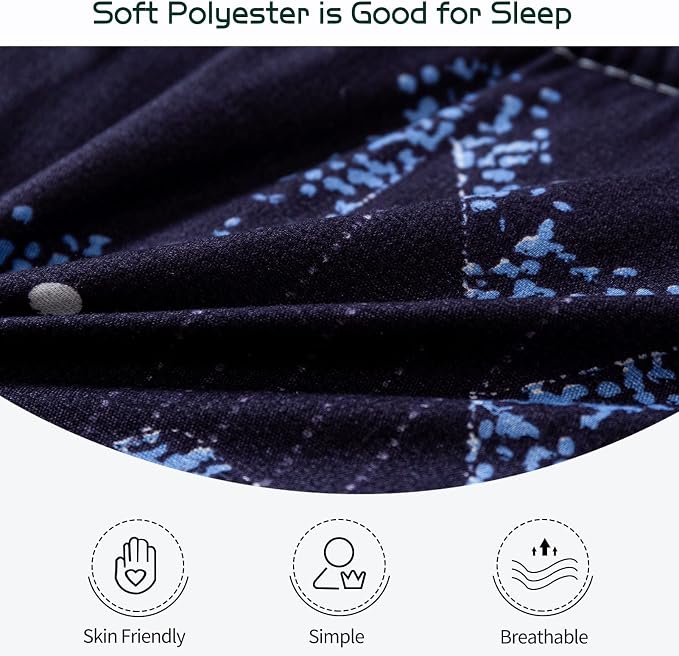MAXYOYO Black Moon and Star Futon Mattress, Japanese Floor Mattress Quilted - Image 7