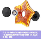 NiArt Fidget Finger Spinner DIY Epoxy Resin Casting Silicone Mold Kit 5 Molds with 10 Bearings Set, Stress Reliever Hand Fidget Toy Gift for Kids and Adults Art Crafts Home Decorations Jewelry (Set B)