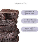 Stellar Eats Grain‑Free Fudge Brownie Baking Mix | Gluten‑Free, Dairy‑Free, Plant‑Based, Paleo‑Friendly, Naturally Sweetened with Coconut Sugar | Almond Flour-Based | 10.4 oz | 2 Pack