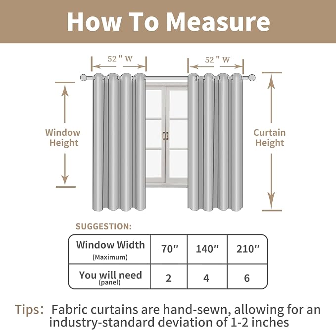 Sage Grey Linen Curtains 45 inches Long - Image 8
