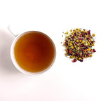 Pure And Easy Tea, Nighttime Nirvana, Natural Sleep & Relaxation Tea, Caffeine-Free Loose Leaf Blend with Chamomile, Lavender & Lemon Balm, Premium Wellness Tea, 30-Day Supply, 100g